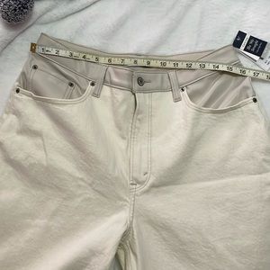 Mixed Fabric Curve Love Ultra High Rise 90s Straight Jean